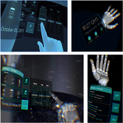 Virtual Reality Menu Interaction with a Smartwatch