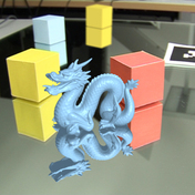 Physically-Based Depth of Field in Augmented Reality